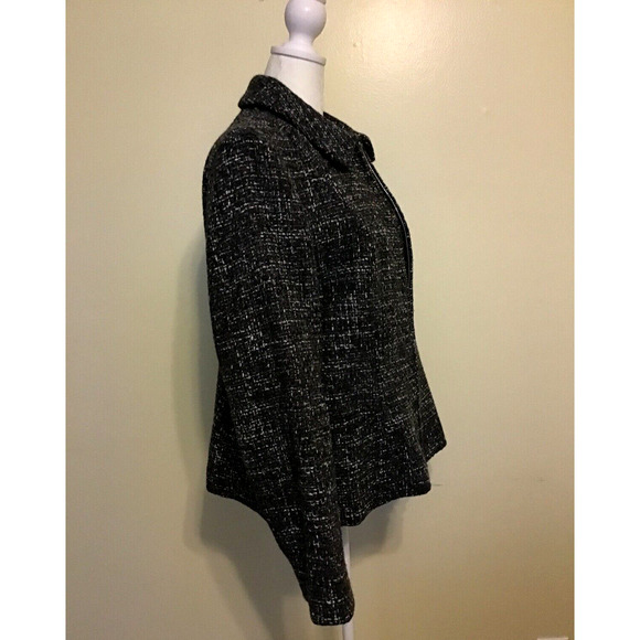 Jones‎ New York Women's Signature Collection Tweed Jacket Size 12 - Picture 15 of 16